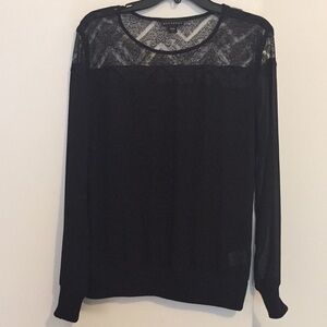 Metaphor Sheer Lace Top